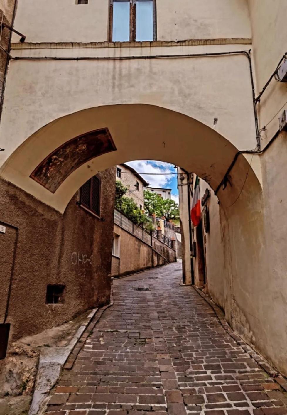 Il Sentiero Apartamento Poggio Bustone Exterior foto